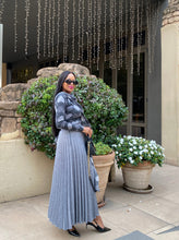 Load image into Gallery viewer, #######AW26:Grey Knit Shawl Top