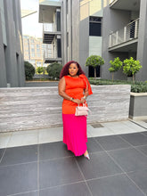 Load image into Gallery viewer, ######Bold Woman: Drop-Waist Dress -Sunburst Bloom