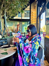 Load image into Gallery viewer, RESORT24:ORGANZA KAFTAN-FLORA