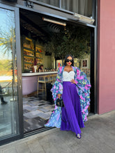 Load image into Gallery viewer, RESORT24:ORGANZA KAFTAN-FLORA