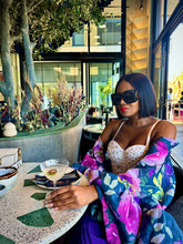 Load image into Gallery viewer, RESORT24:ORGANZA KAFTAN-FLORA