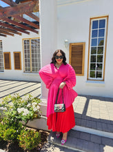 Load image into Gallery viewer, SUMMER’23:PINK KOKI OMBRÉ DRESS