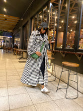Load image into Gallery viewer, ###AW25: HOUNDSTOOTH OBSESSION COAT