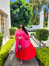 Load image into Gallery viewer, SUMMER’23:PINK KOKI OMBRÉ DRESS