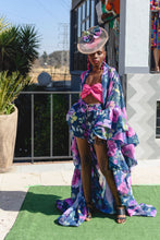 Load image into Gallery viewer, RESORT24:ORGANZA KAFTAN-FLORA