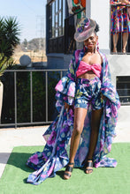 Load image into Gallery viewer, RESORT24:ORGANZA KAFTAN-FLORA