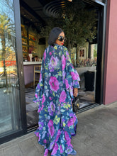 Load image into Gallery viewer, RESORT24:ORGANZA KAFTAN-FLORA
