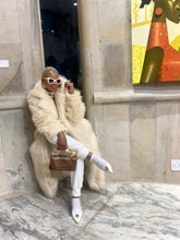 Load image into Gallery viewer, ##AW25 : CHINCHILLA FAUX COAT