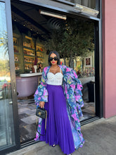 Load image into Gallery viewer, RESORT24:ORGANZA KAFTAN-FLORA