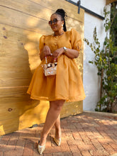 Load image into Gallery viewer, ###Bold Woman:Organza Mini - mustard