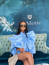 Load image into Gallery viewer, BOW BABYDOLL MINI- PUFFED SLEEVE