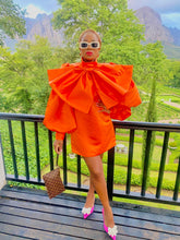 Load image into Gallery viewer, BOW BABYDOLL MINI- PUFFED SLEEVE