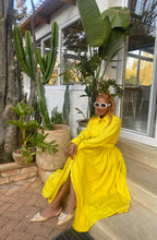 Load image into Gallery viewer, ####Lemon Shirt Dress
