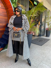 Load image into Gallery viewer, ###AW25: HOUNDSTOOTH OBSESSION COAT
