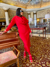 Load image into Gallery viewer, ###AW25 : Femme Fatale Bodycon- Red
