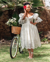 Load image into Gallery viewer, **SPRING HAS SPRUNG! MOGAU LACE DRESS
