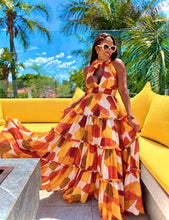 Load image into Gallery viewer, #########Chasing the Sun ‘26: Colourburst Ruffles Maxi

