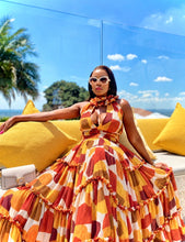 Load image into Gallery viewer, #########Chasing the Sun ‘26: Colourburst Ruffles Maxi
