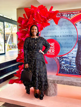 Load image into Gallery viewer, ########AW26: Black Tweed Dress
