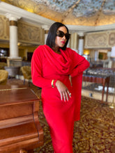 Load image into Gallery viewer, ###AW25 : Femme Fatale Bodycon- Red
