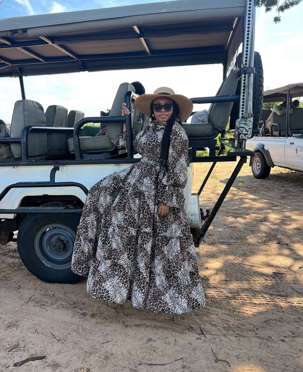 AW25 : NKWE RUFFLES MAXI