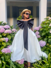SUMMER’23:BOW BOOBTUBE DRESS