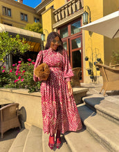 Load image into Gallery viewer, #######AW26: Boniswa Dress - burgundy
