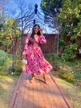 Load image into Gallery viewer, ####MARY POPPINS DRESS - Pink Flora
