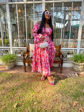 Load image into Gallery viewer, ####MARY POPPINS DRESS - Pink Flora
