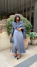 Load image into Gallery viewer, #######AW26:Grey Knit Shawl Top

