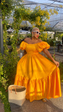 Load image into Gallery viewer, ROYAL HIGHNESS DRESS - MANGO
