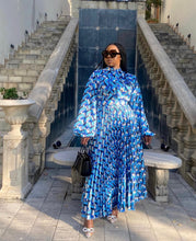 Load image into Gallery viewer, W23: BLUE MOVIDA DRESS
