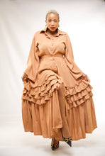 Load image into Gallery viewer, W23 : RUSTIC RUFFLES MAXI SKIRT
