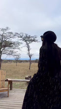 Load and play video in Gallery viewer, #######AW26: Black Tweed Dress
