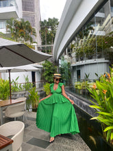 Load image into Gallery viewer, BALI COLLECTION : RAZZLE PLEATED DRESS
